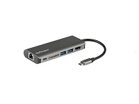 StarTech.com USB C Multiport Adapter USB-C Mini Travel Dock with 4K HDMI or 1080p VGA 3x USB 3.0 Hub